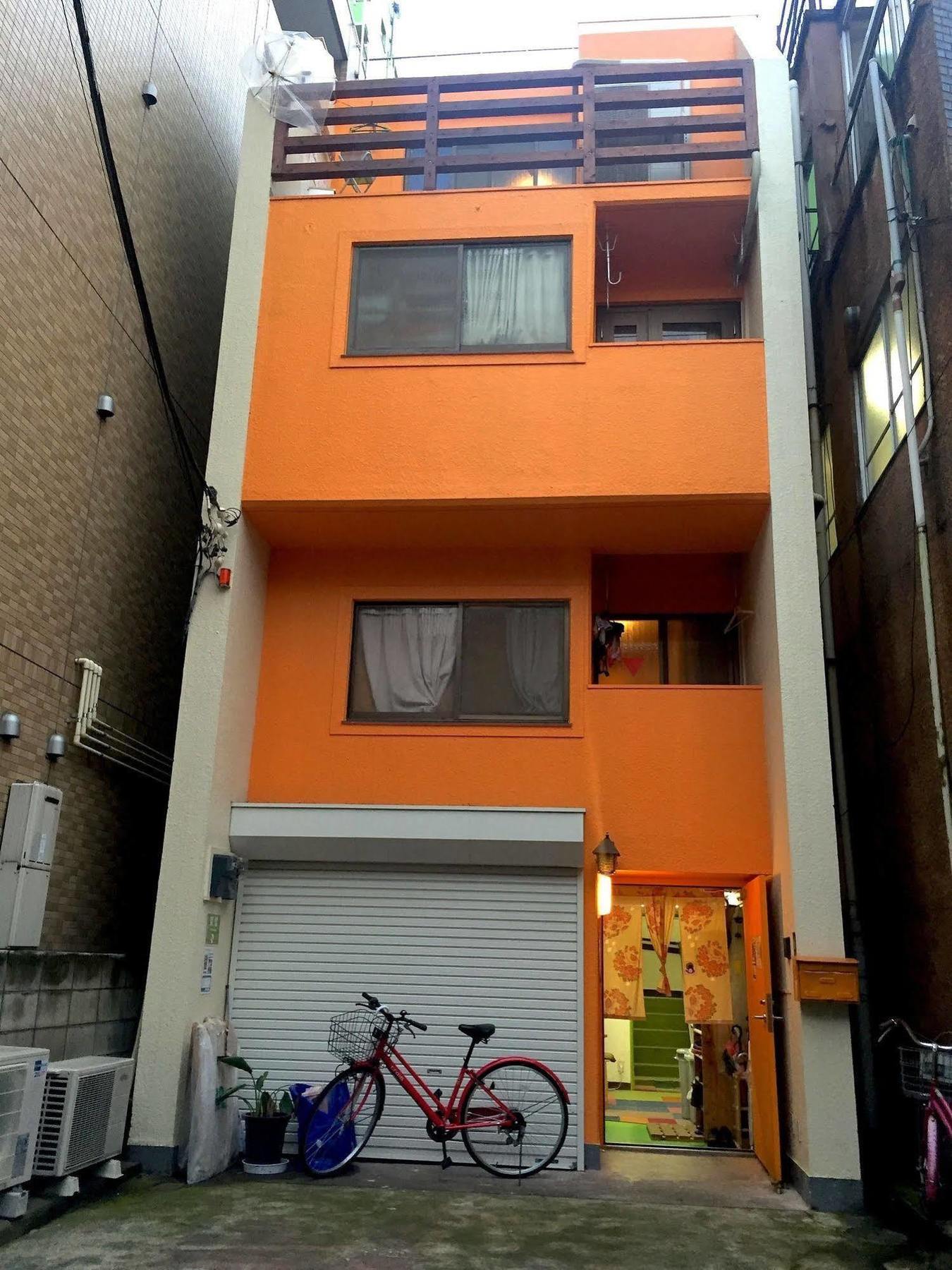 Yadoya Guest House Orange Tokyo prefektur Exteriör bild